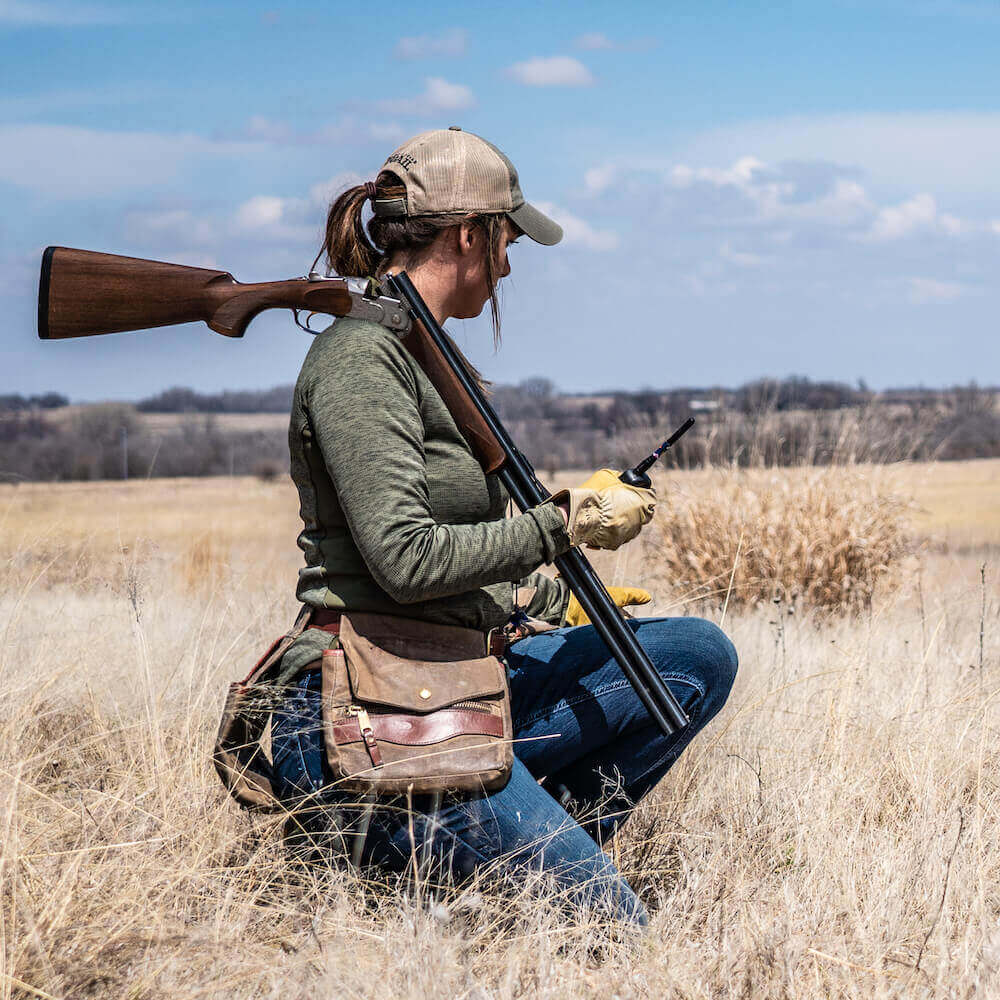 White Wing Waxed Canvas Hunting Game Bag Set