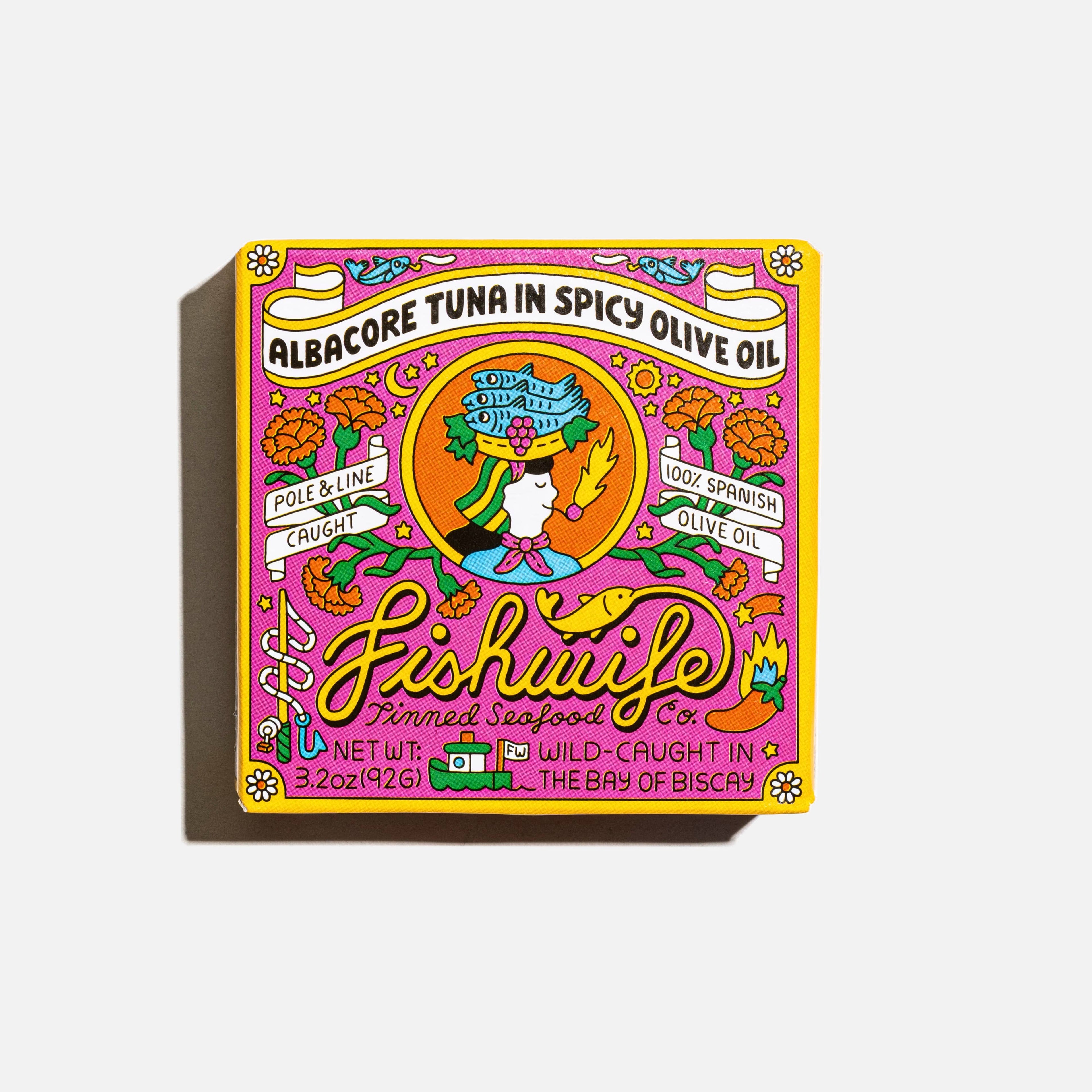 Albacore Tuna in Spicy Olive Oil — Fishwife