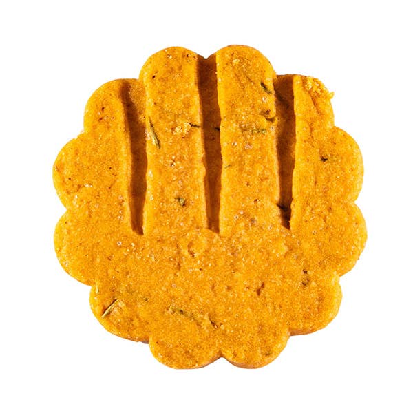 Tomato & Rosemary Savory Shortbread Crackers