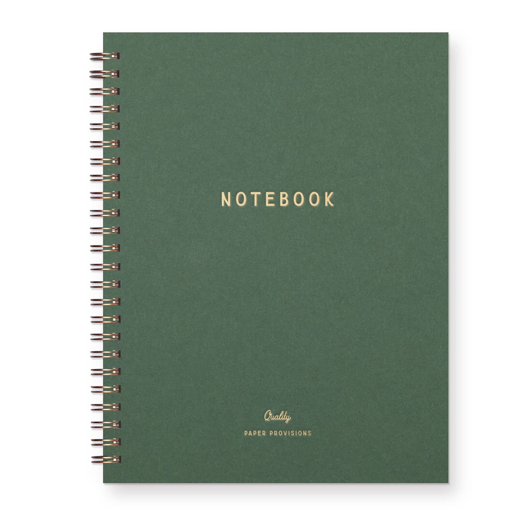 Signature Journal: Lined Notebook: Chartreuse Cover | Gold Foil