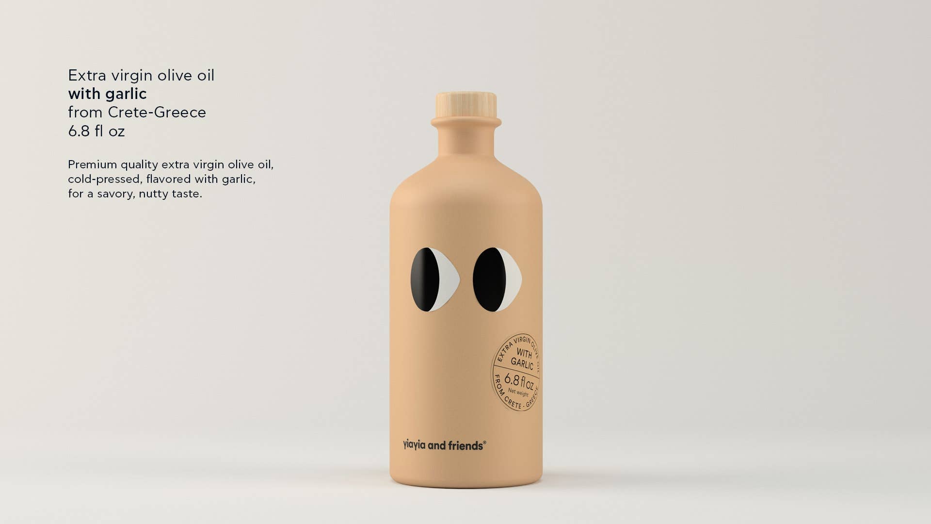 Garlic Extra Virgin Olive Oil — Yiayia and Friends