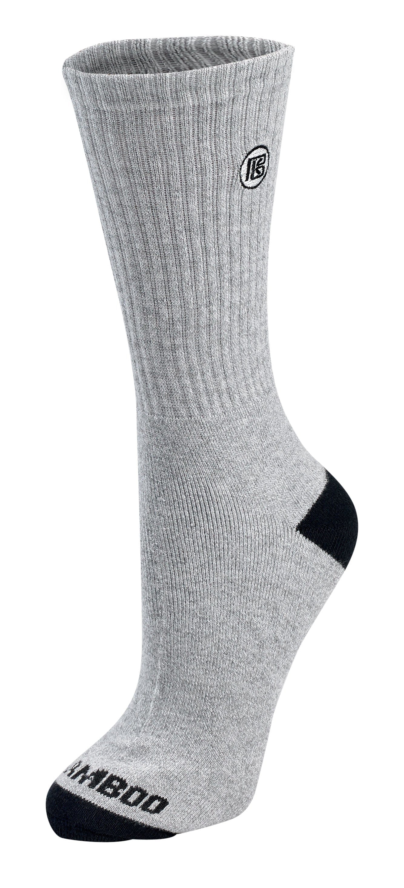 Premium Bamboo Rayon Crew Socks