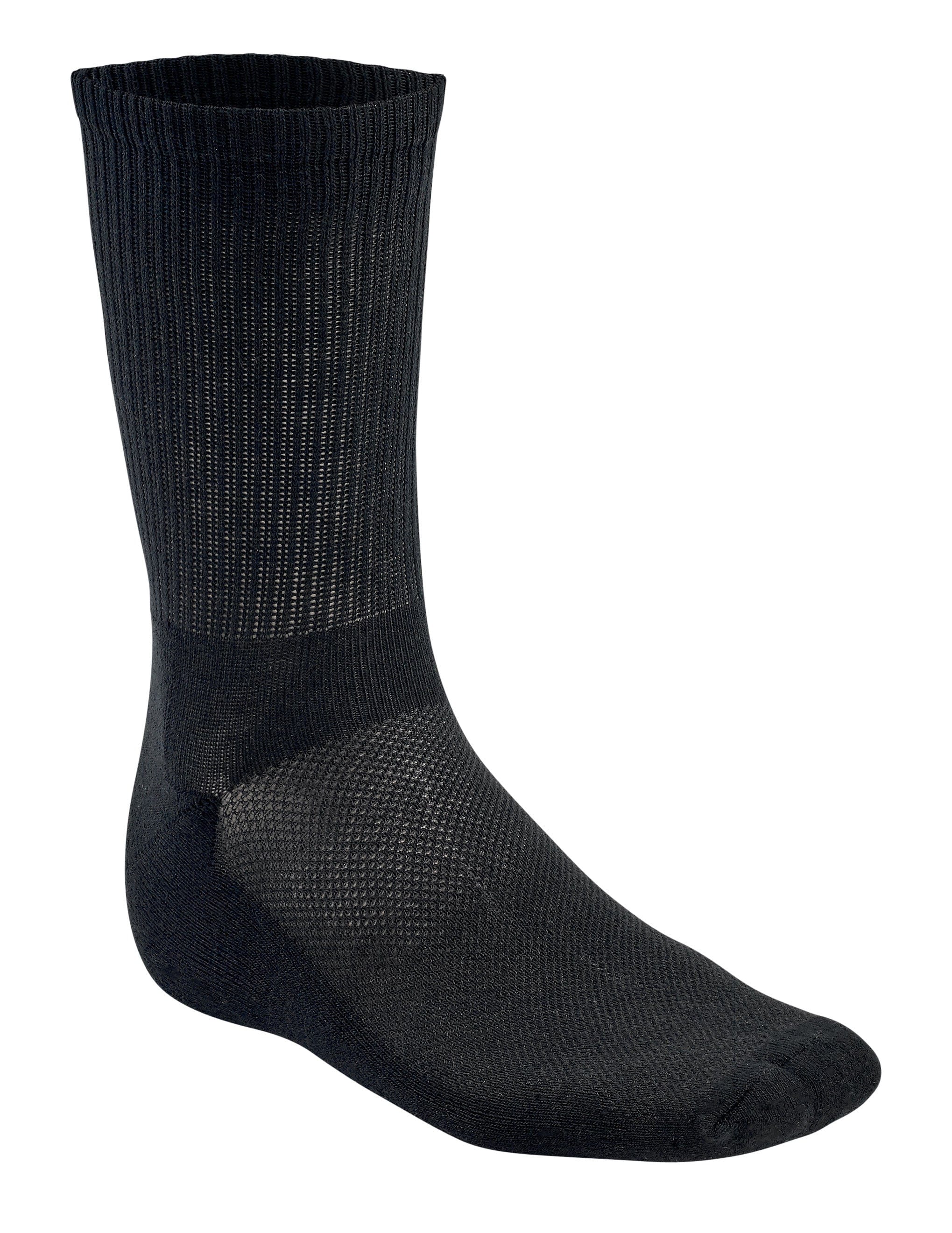 Men's Bamboo Rayon Crew Dress Socks