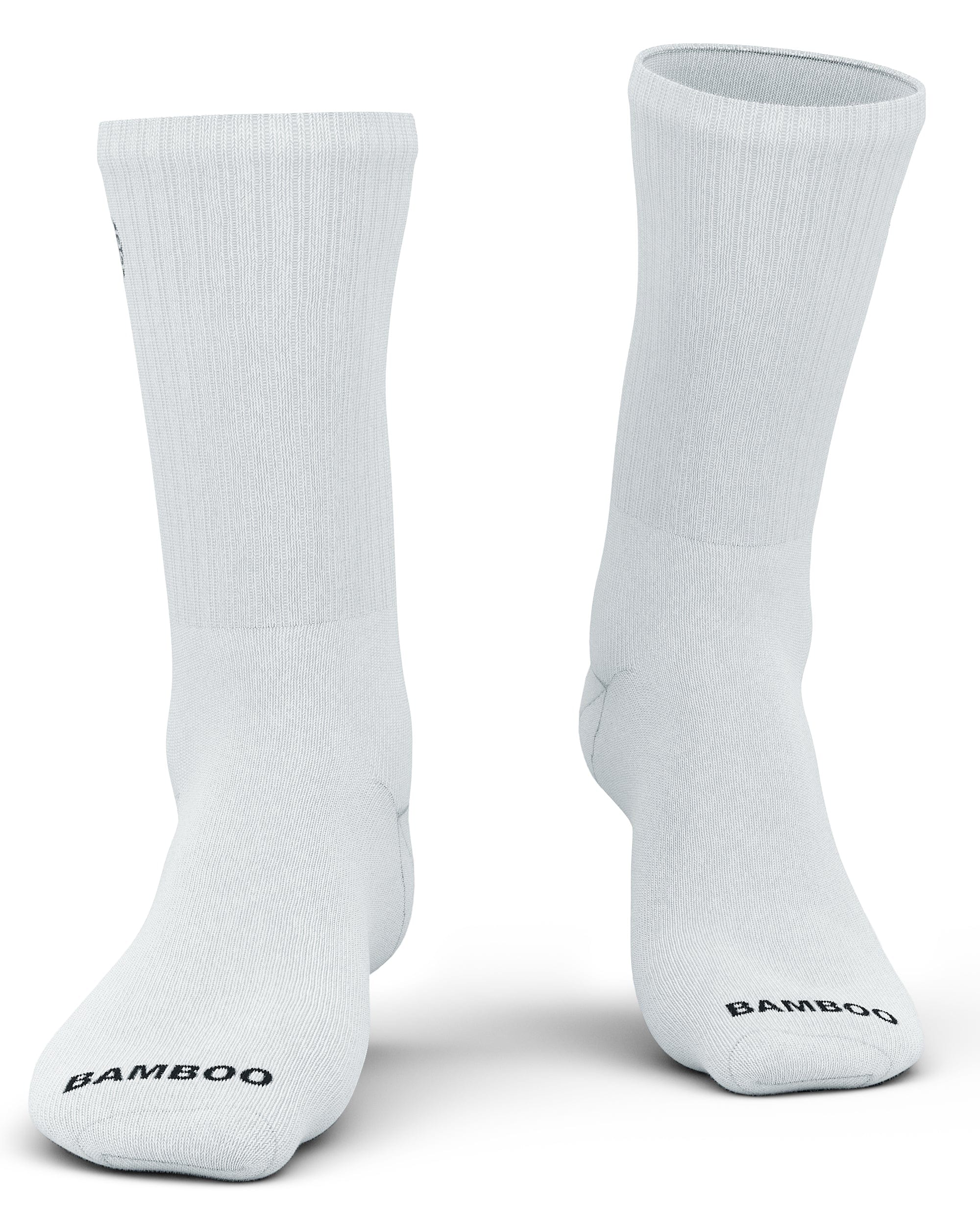 Premium Bamboo Rayon Crew Socks