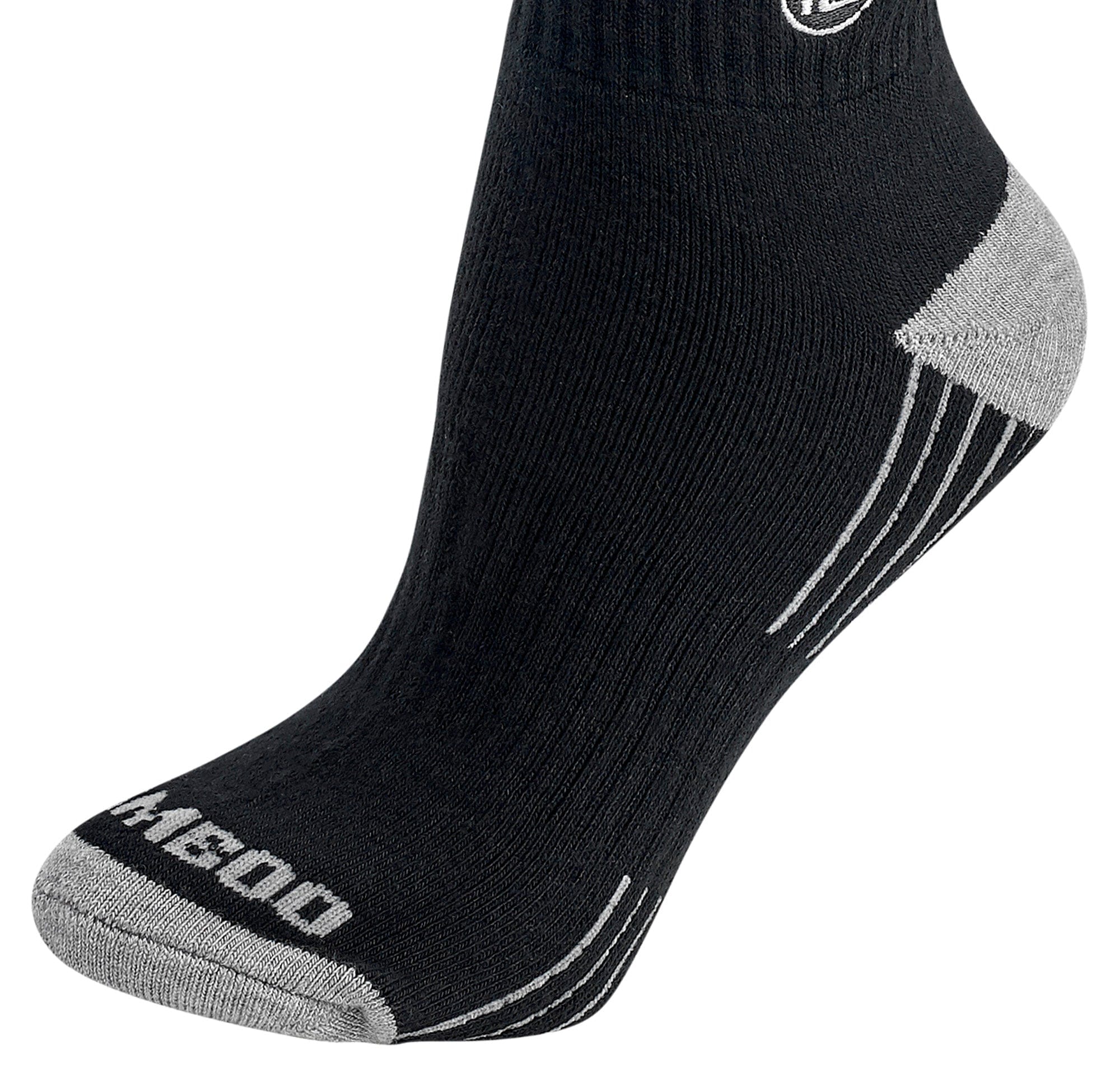 Premium Bamboo Rayon Quarter High Crew Socks