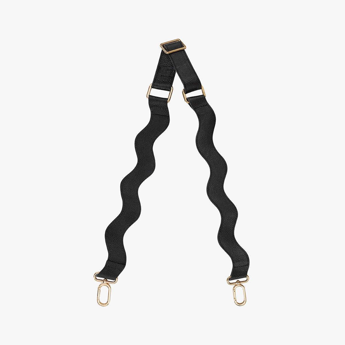 Starry Black Wavy Strap