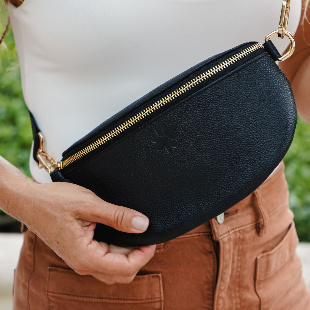 Starry Black Crossbody