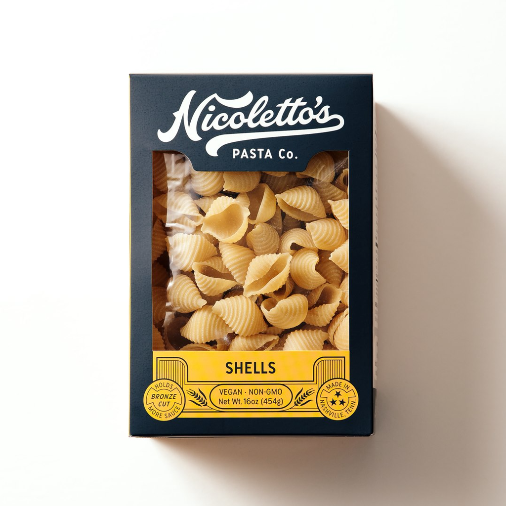 Bronze Cut Shells — Nicoletto's Pasta Co.