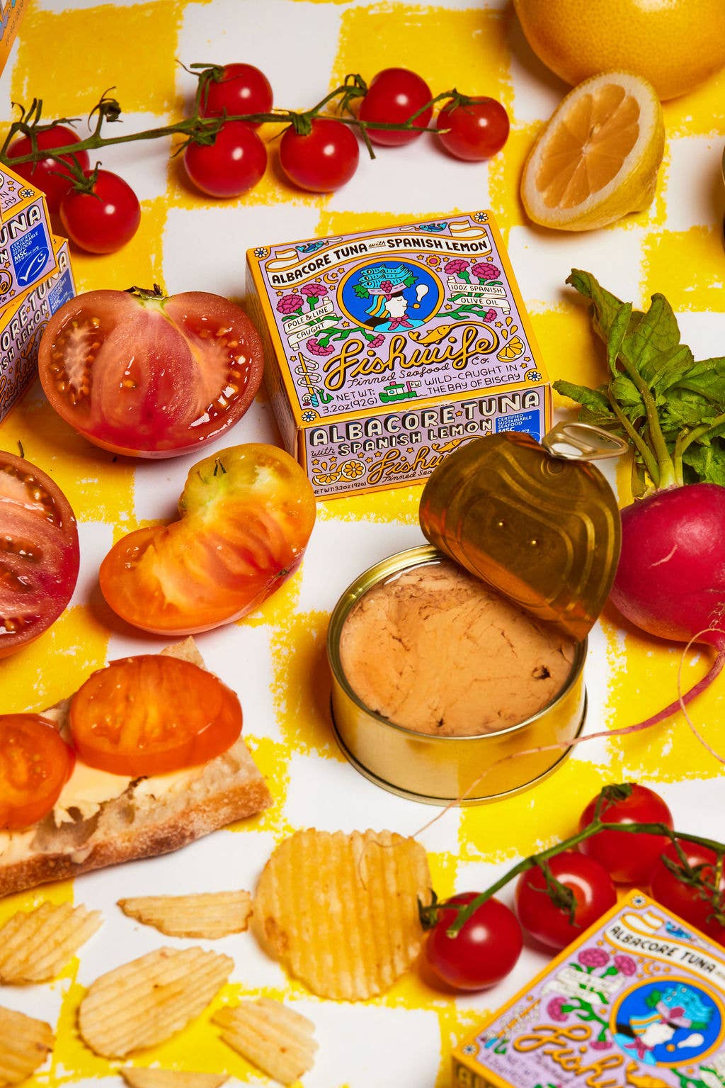 Albacore Tuna with Spanish Lemon — Fishwife