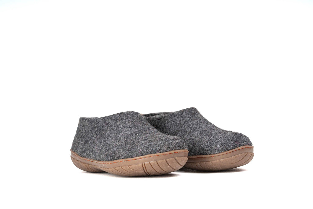 Outsole Shoe with Rubber Sole – Charcoal: 43