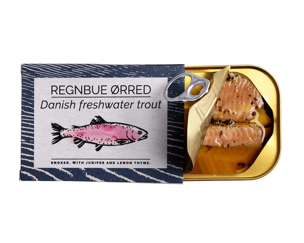 Regnbue Ørred — Danish Freshwater Trout — Fangst