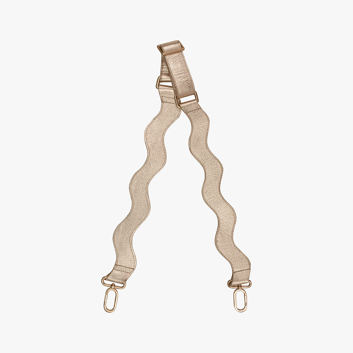 Brilliant Gold Wavy Strap