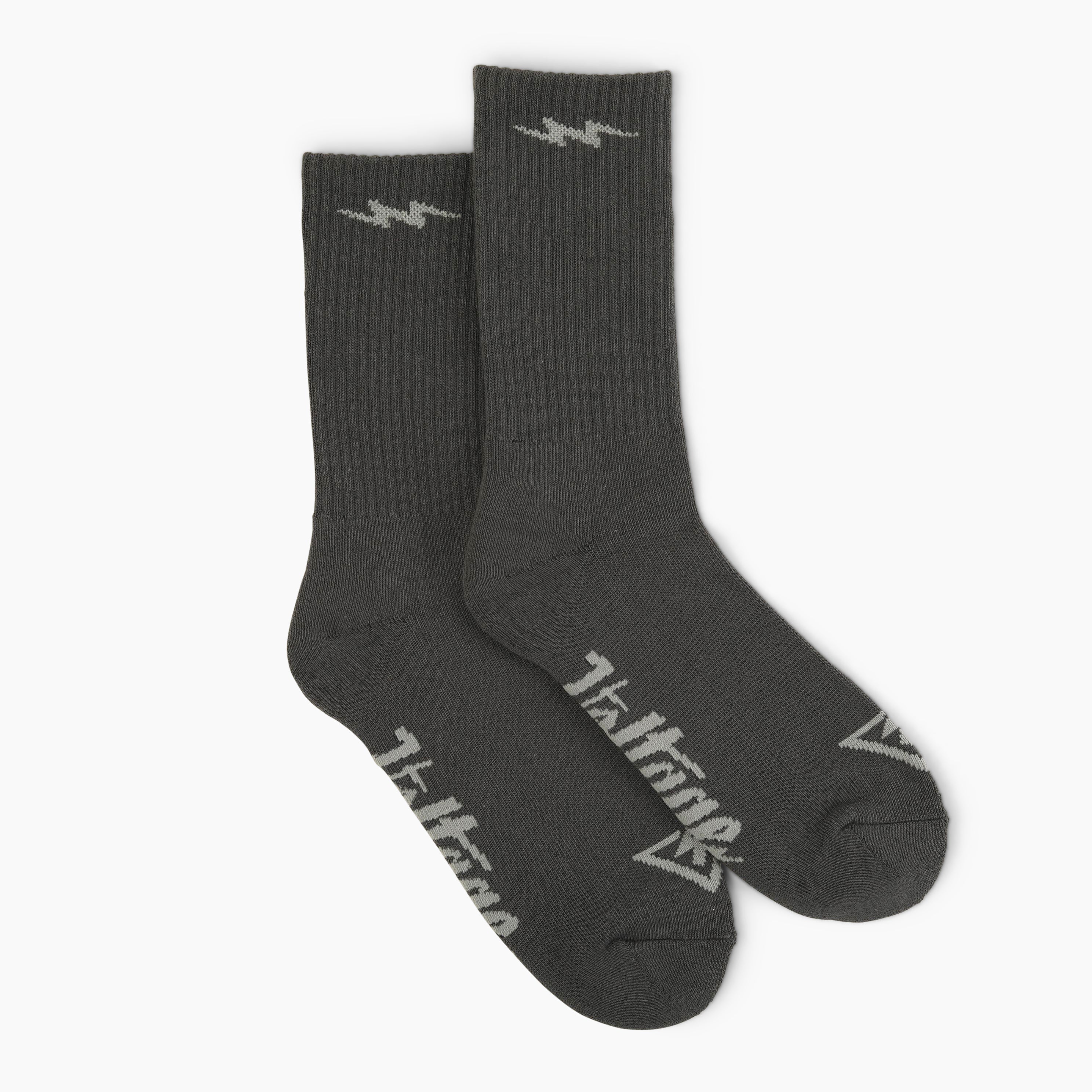 Asphalt Grinder Lucky Cotton Crew Socks