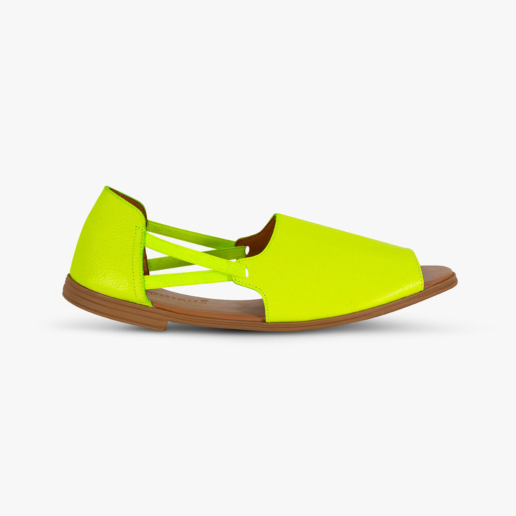 Fluo Green Peep Toes