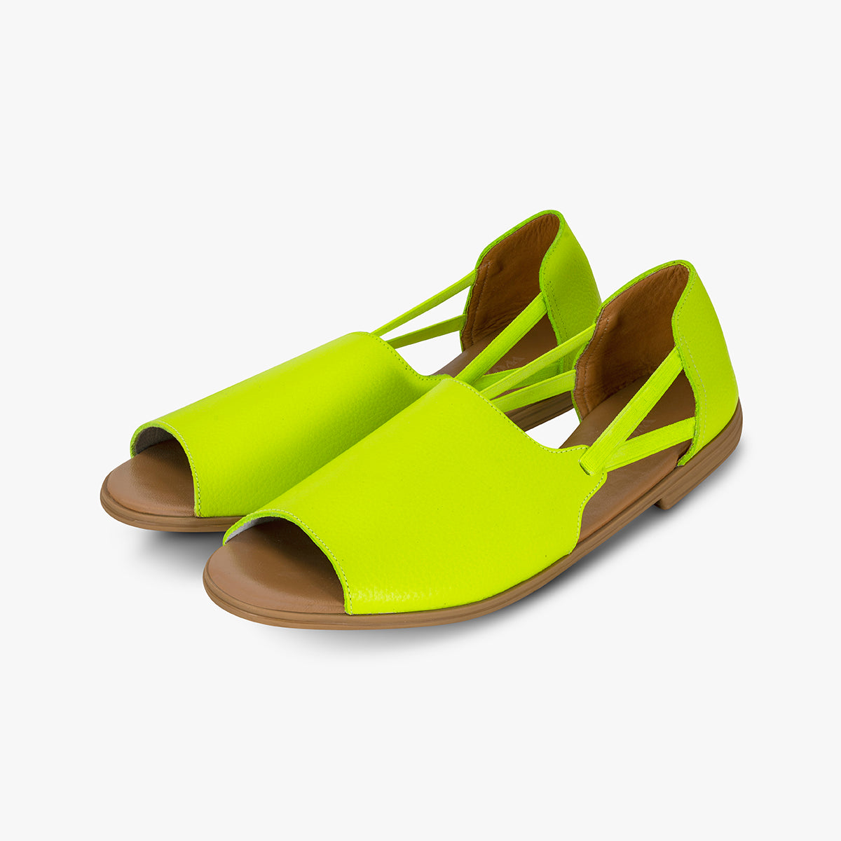 Fluo Green Peep Toes