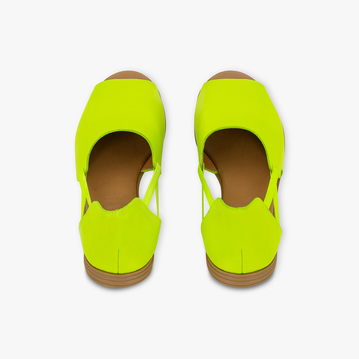 Fluo Green Peep Toes