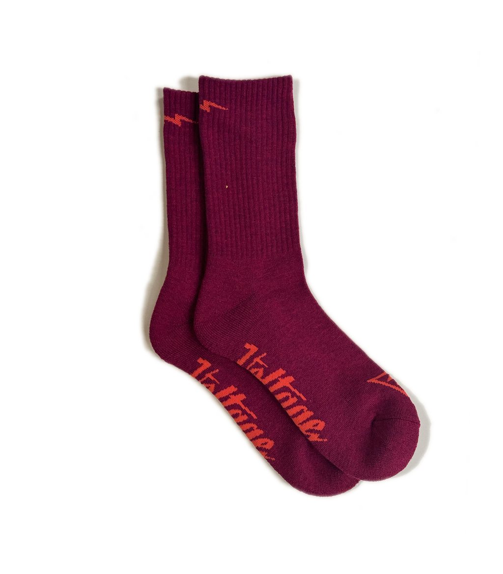 Merry Berry Magic Merino Wool Socks