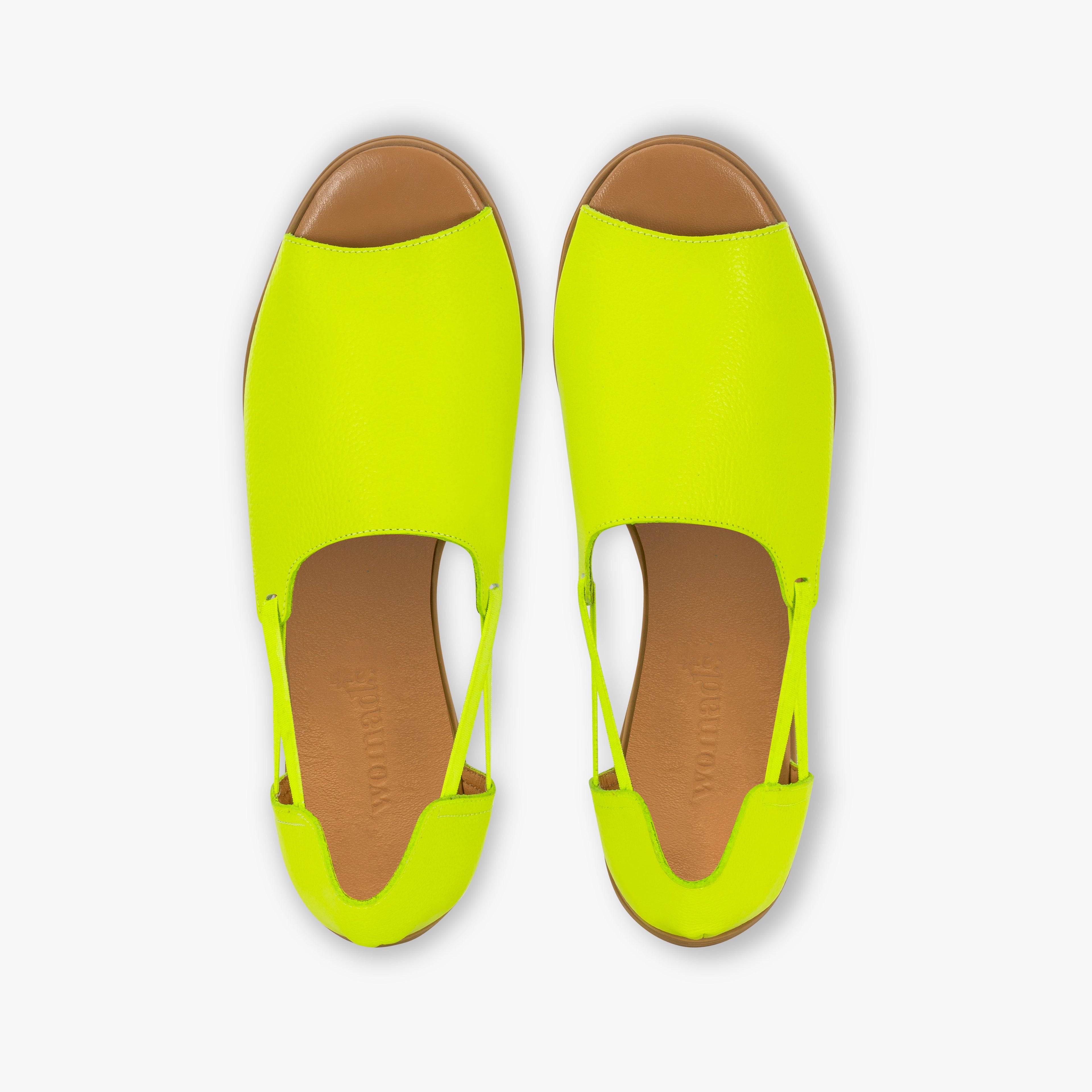 Fluo Green Peep Toes