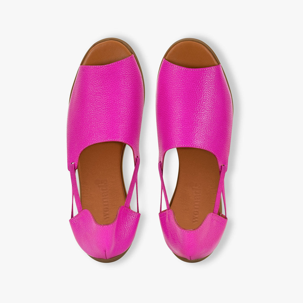 Royal Fuchsia Peep Toes
