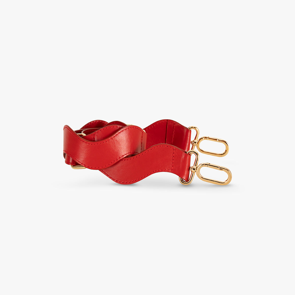 Imperial Red Wavy Strap
