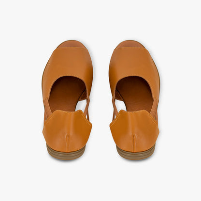 Caramel Peep Toes
