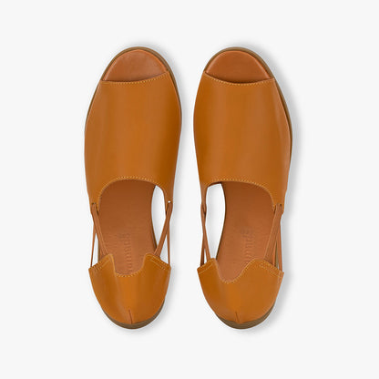 Caramel Peep Toes