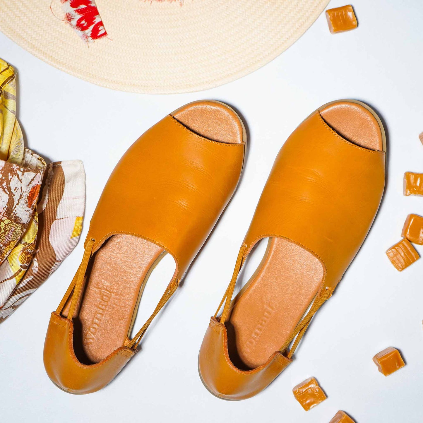 Caramel Peep Toes