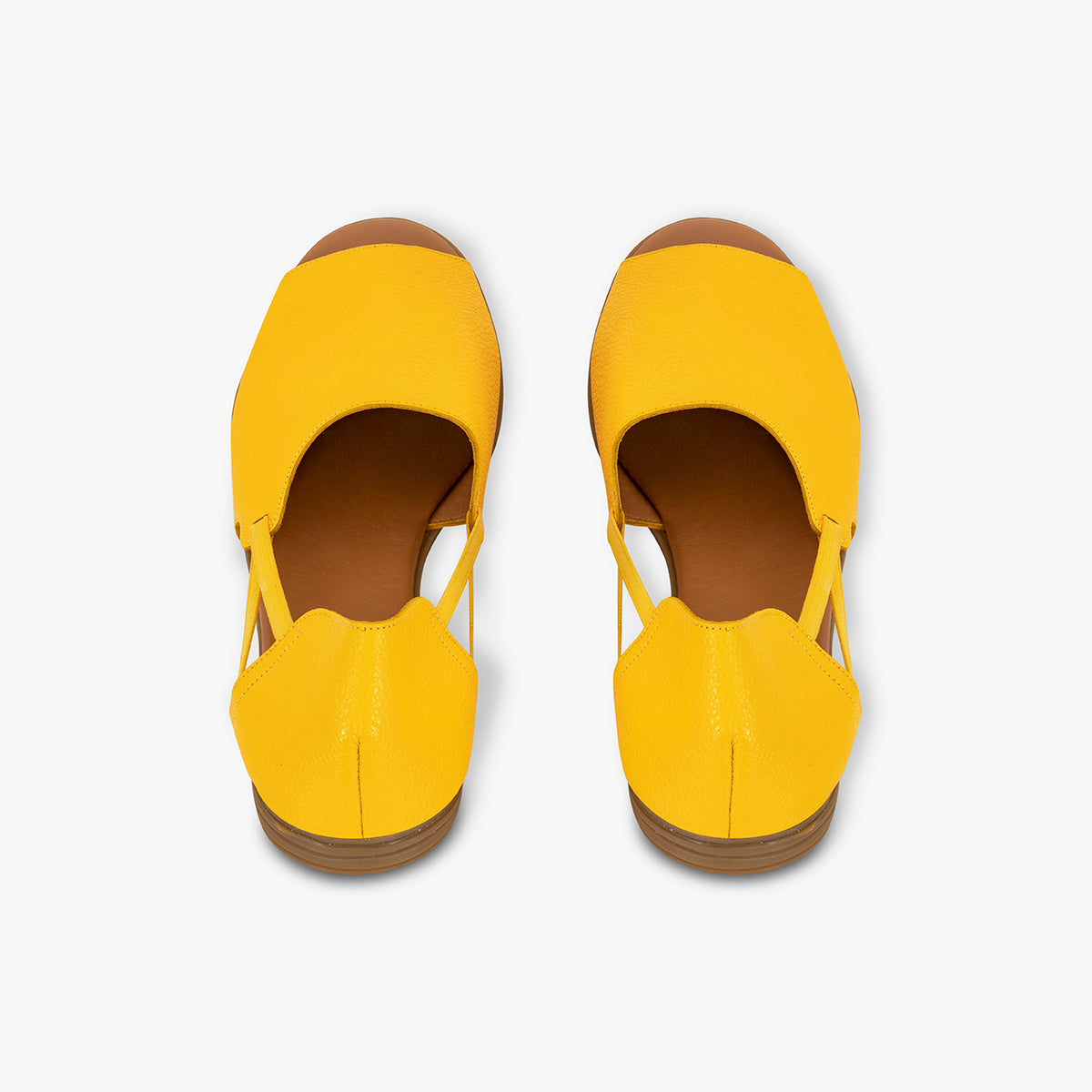 Sunshine Yellow Peep Toes
