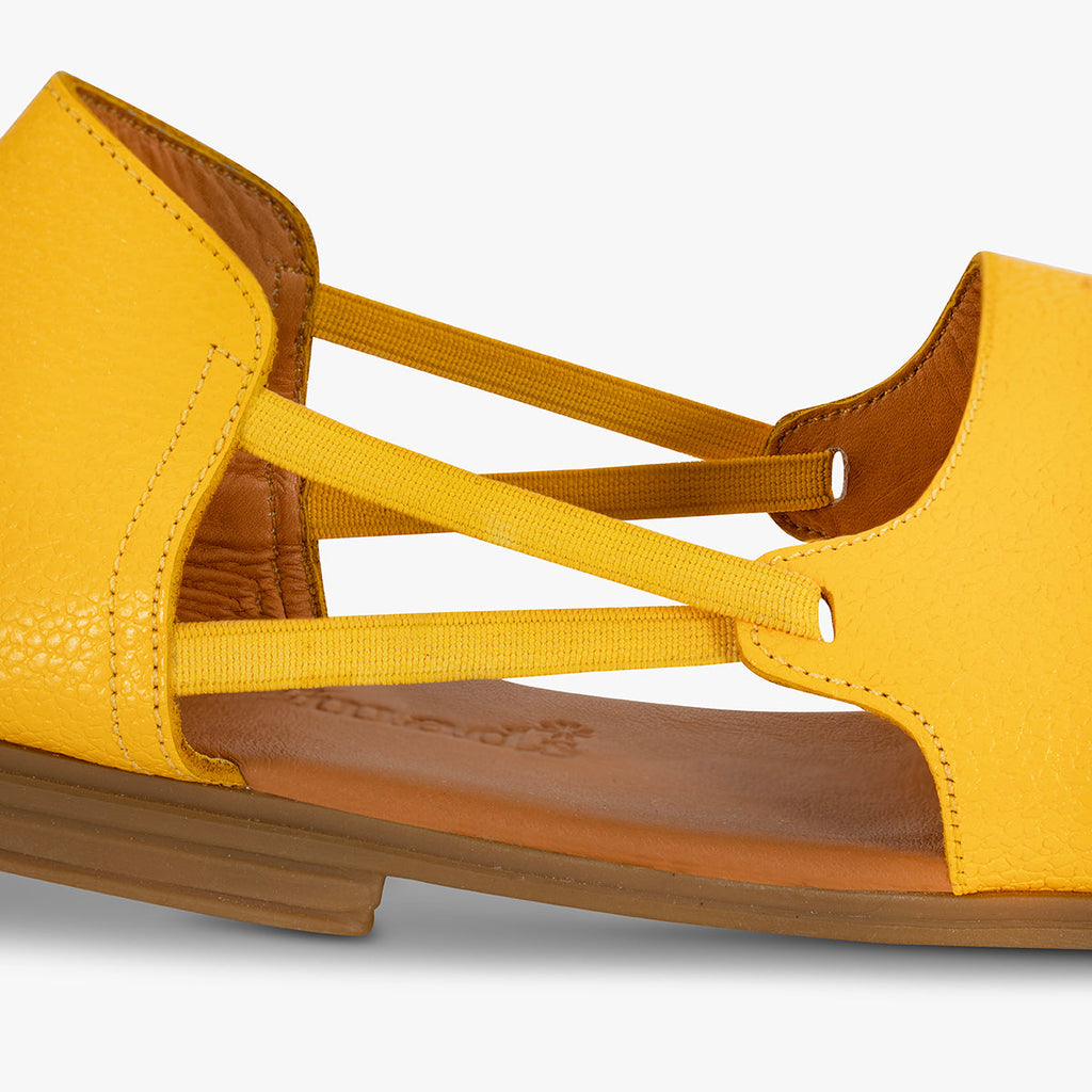 Sunshine Yellow Peep Toes