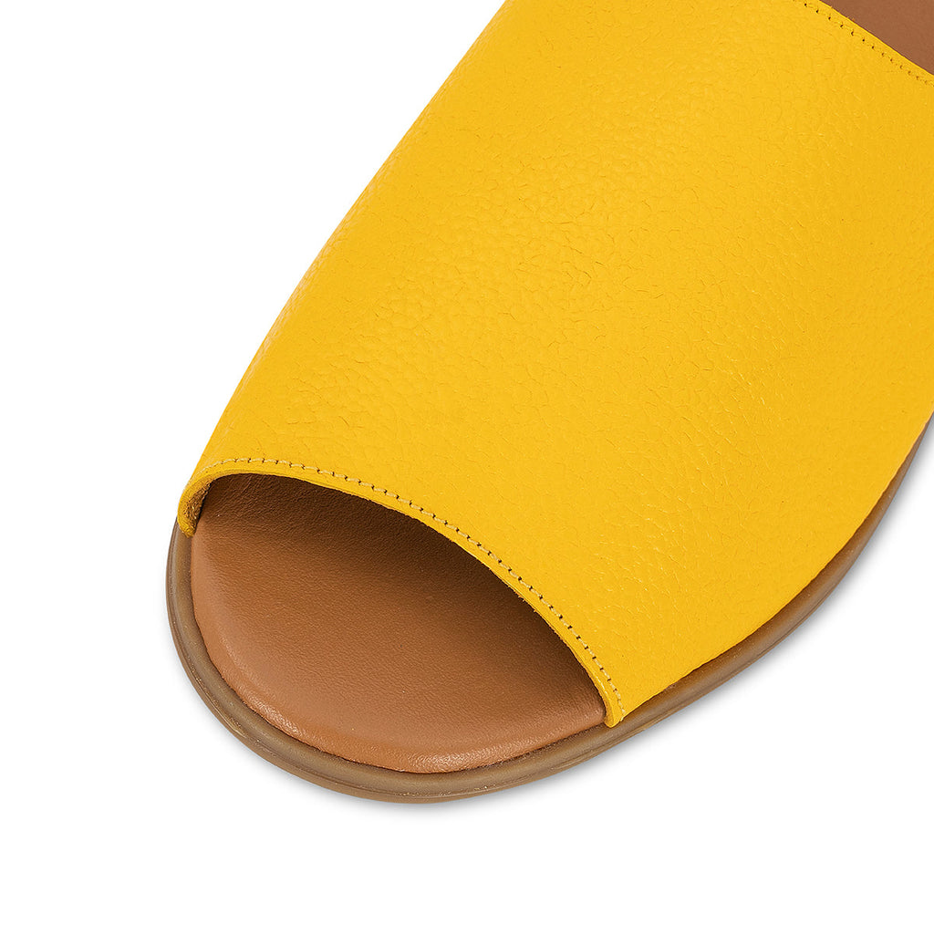 Sunshine Yellow Peep Toes